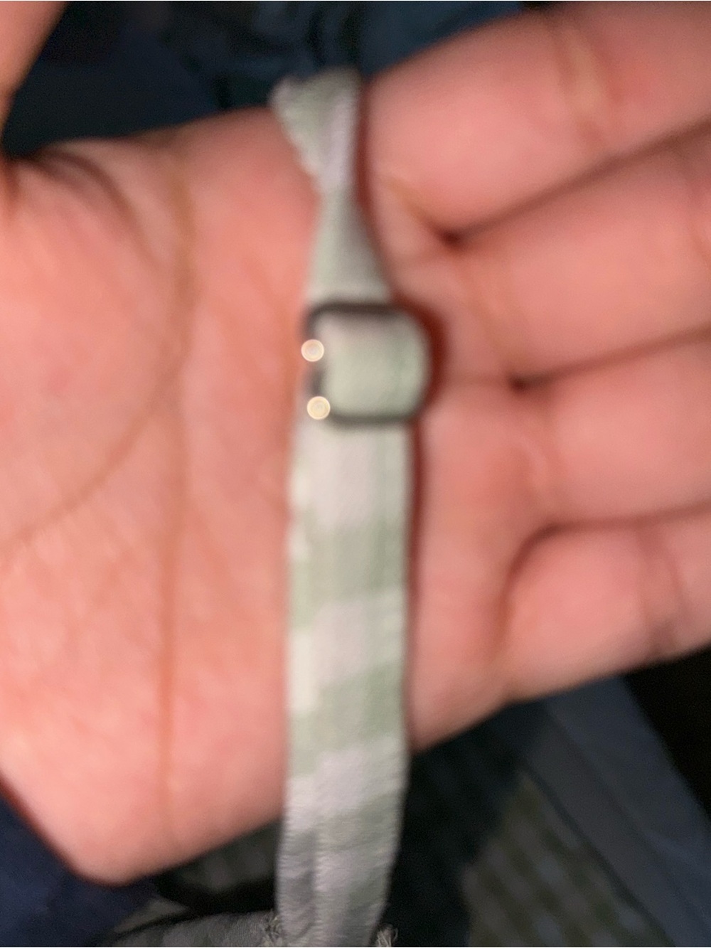 Gingham Belted Mini Skirt and bra crop top- Light Green and white - Picture 3 of 5
